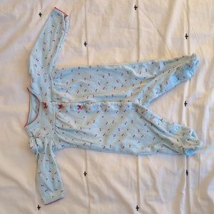 6M Girls footed Onsie